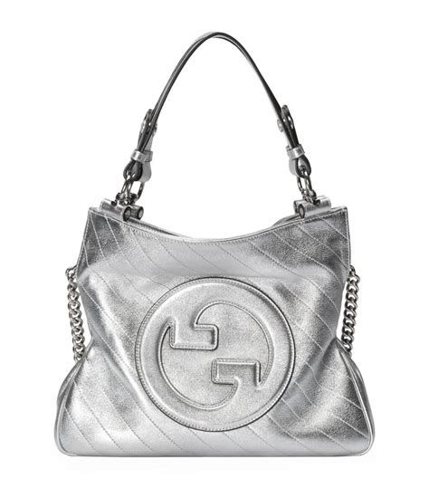 gucci silver blondie bag|Gucci blondie medium bag.